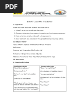 4 Types of Sentences Lesson Plan