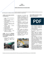 Medidas de seguridad en excavaciones