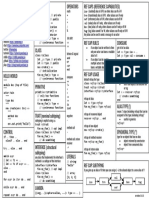 Pony Cheat Sheet