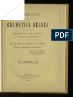 1895 Elementos de Gramatica Hebrea