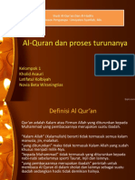 Al-Quran Dan Proses Turunnya