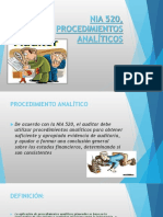 Nia 520, Procedimientos Analíticos Diapositiva