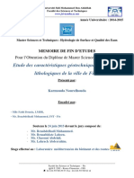 Etude Des Caracteristiques Geo - Karmouda Nourelhouda - 2657