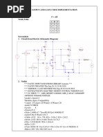 CMOS 2-Input NAND Gate Design | PDF | Cmos | Electronic Engineering