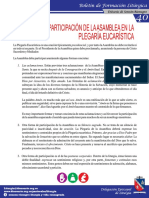 La Participación de La Asamblea en La: Plegaría Eucarística