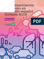 Resumen Informe Ozono 2019