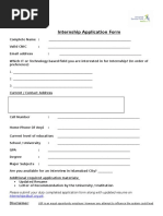 Internship Form 2