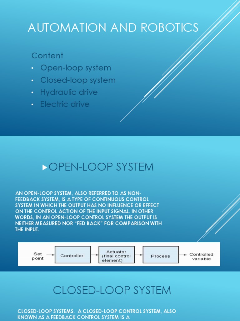 Automation in Robotics Systems | PDF
