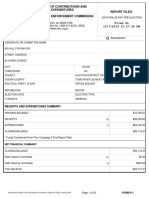 Mo Hill's Election Campaign Donations and Payments.