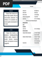 BulSU Vision, Mission and Goals | PDF | Career & Growth | Wellness