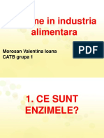 Enzime in Industria Alimentara