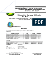 Plan de Desarrollo Comunal Ahuac 2019-2024