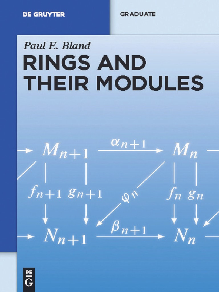 Rings Modules Ring (Mathematics) Module (Mathematics)