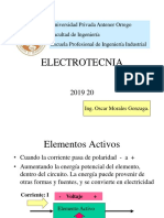 Electrotecnia: Universidad Privada Antenor Orrego Facultad de Ingeniería Escuela Profesional de Ingeniería Industrial