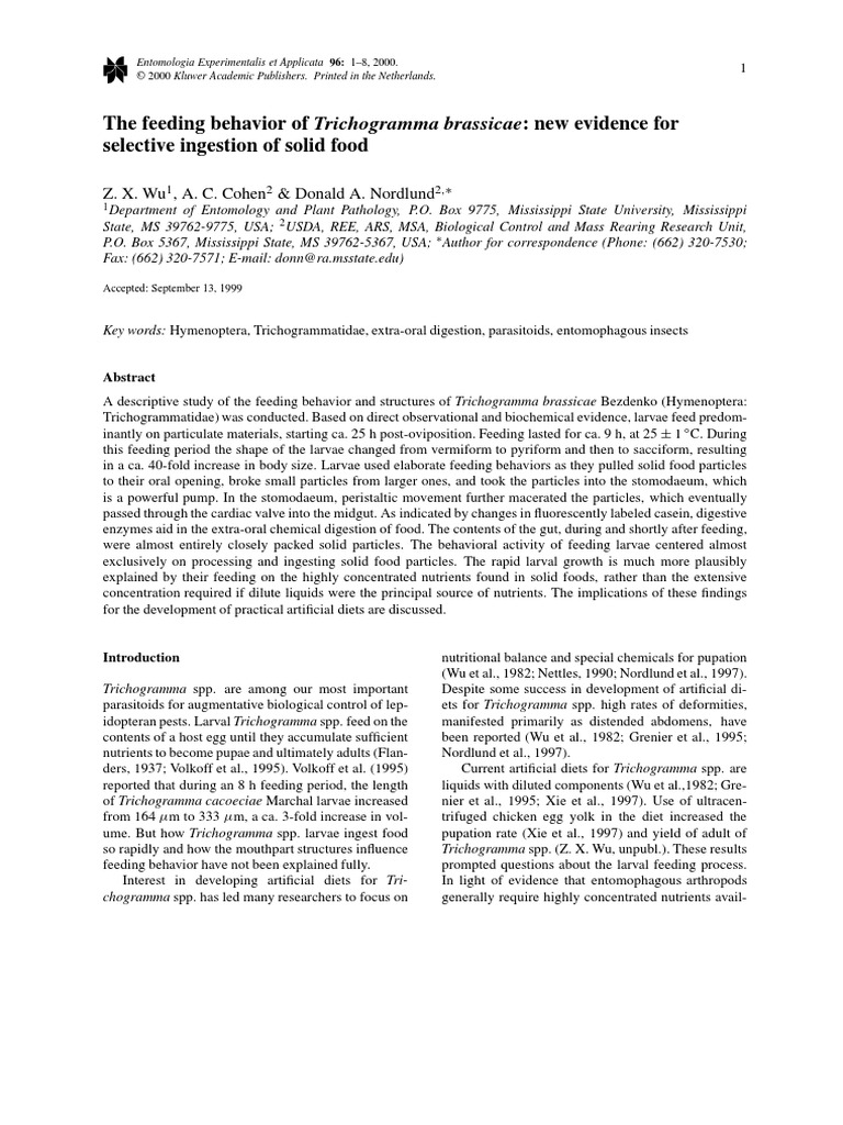 Wu Et Al-2000-Entomologia Experimentalis Et Applicata