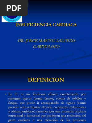 Icc Medicina I 2019 Insuficiencia Cardiaca Corazon