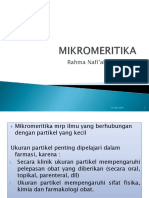 Mikromeritika Partikel