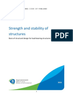 Strength and Stability of Structures: National Building Code of Finland