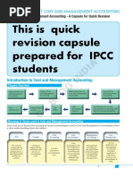 Costing Quick Revision