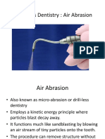 Drill-Less Dentistry: Air Abrasion