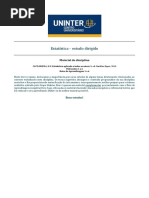 ESTUDO DIRIGIDO - Estatística