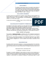 Cálculos químicos: masa atómica, molecular, molar y estequiometría