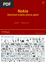 Nokia: Declined Mobile Phone Giant