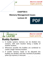 Memory Management Issues: Inspire Posterity
