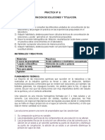 Preparación de soluciones y titulación química