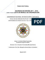 Tesis Doctoral Ciberseguridad en España 2011-15, Propuesta