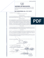 Acuerdo Ministerial No. 2141-20190001