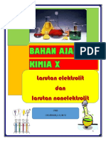 Bahan Ajar Larutan Elektrolit Dan Nonelektrolit