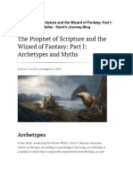 The Prophet of Scripture and The Wizard of Fantasy: Part I: Archetypes and Myths
