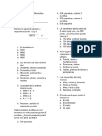 Acumulativa de Matemática