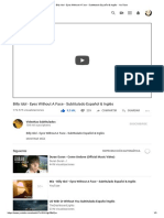 Billy Idol - Eyes Without A Face - Subtitulado Español & Inglés - YouTube