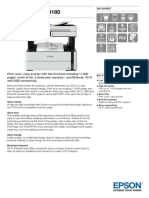 EcoTank ET M3180 Datasheet