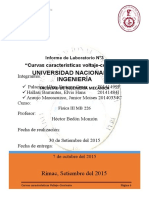 Informe Curvas Caracteristicas Voltaje Corriente