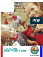 Manual Del Docente Educarte 2017 2018 PDF