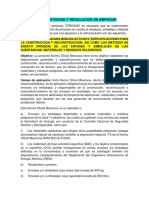 Clasificación de Marcas, Normatividad y Regulacion de Empaque, Analisis de Competencia