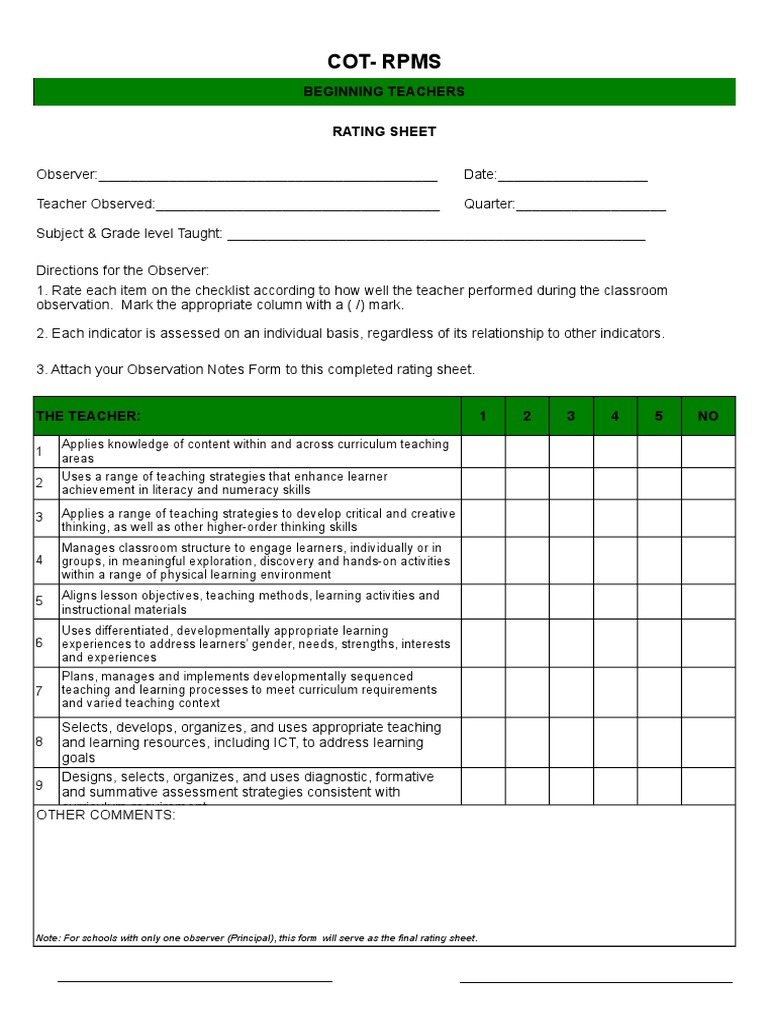 CotBeginning Teachers PDF Learning Teaching Method