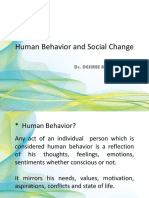 Human Behavior and Social Change 1