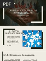 Las Relaciones Pacíficas Internacionales