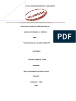 Clasificación de los actos jurídicos