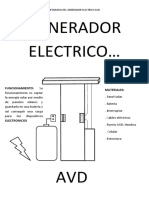 Infografia Generador Electrico