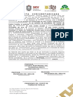 Acta - Constitución de Centros de Mediación Escolar