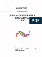 G. Cuaderno 2 º Eso Lengua Castellana y Literatura PDF