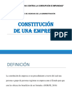 Constitución de Empresas