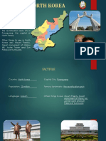 North Korea Map & Facts - 25M People, Pyongyang Capital, Reunification Arch Landmark