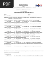 2nd Periodical Exam in Computer Hardware Servicing 2