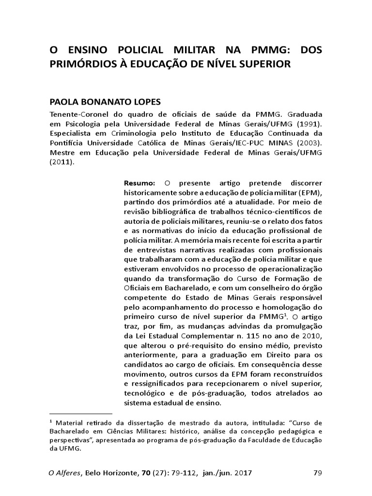 PDF) UNIVERSIDADE FEDERAL DE MINAS GERAIS Faculdade de Educação da